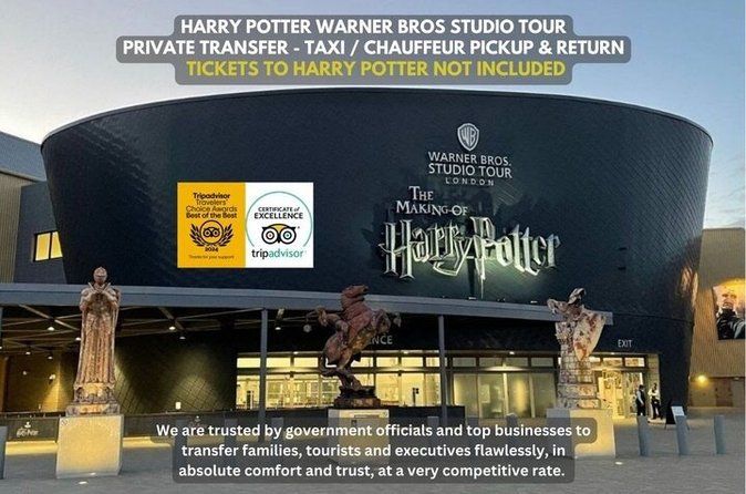 Harry Potter Warner Bros Studio Transfer Only - Pickup Return
