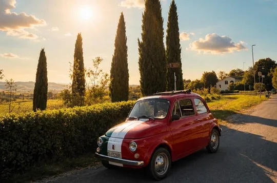 Self-Drive Vintage Fiat 500 Tour: Gourmet Lunch and Wine Tasting