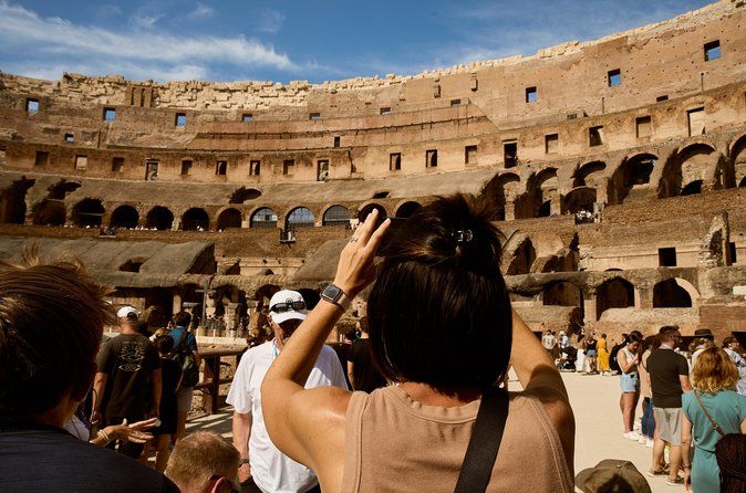 Rome Colosseum Guided Tour with Roman Forum & Arena Access Option