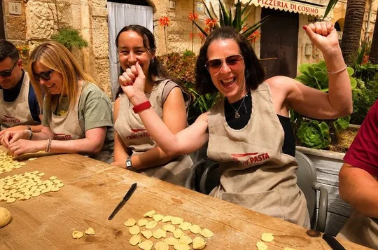 Bari: Bike Tour & Homemade Pasta Making with Nonna