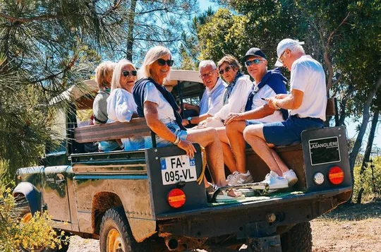 4x4 tour in a winery followed by a tasting