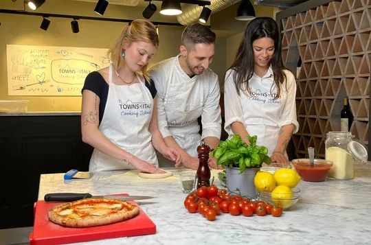 Milan Cooking Class: Pizza & Gelato or Pasta & Tiramisu