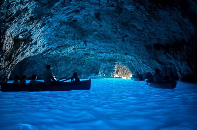 Capri Blue Grotto Tour : 3 Hours Pizza and Prosecco