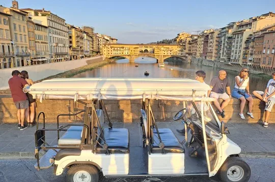 Florence Overview by Golf Car with Local Tour Guide