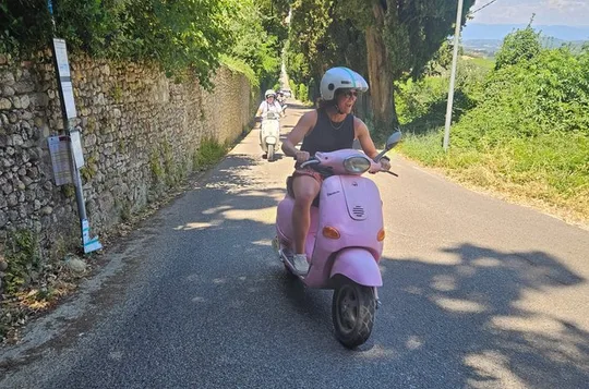 Tuscan Countryside Vespa Tour from Florence with Wine