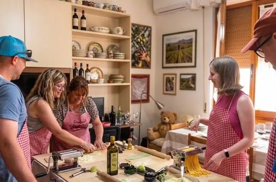 Pasta Cooking Class Arezzo: Colorful Tagliatelle & Ravioli