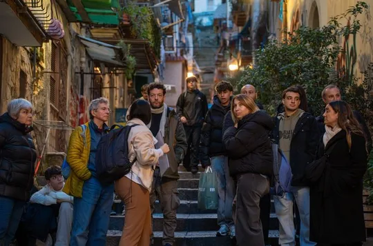 Street art tour of Spanish Quarter and Naples Underground