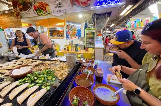 Guadalajara Market Food Tour & Historic Landmarks Walk