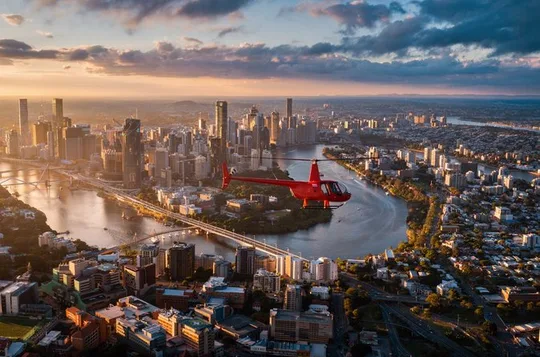 Private Helicopter Scenic Tour of Brisbane - 25min