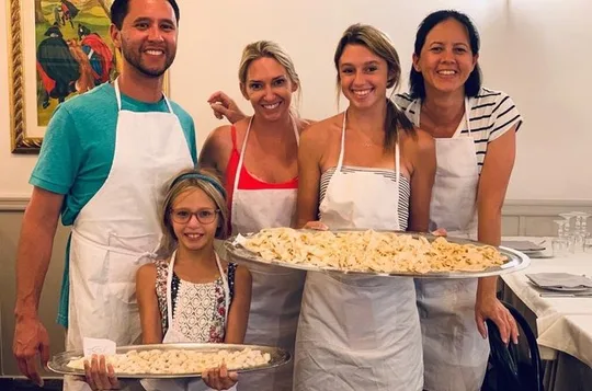 Rome Cooking: TRASTEVERE Pasta & Tiramisu Making, Fine Wine