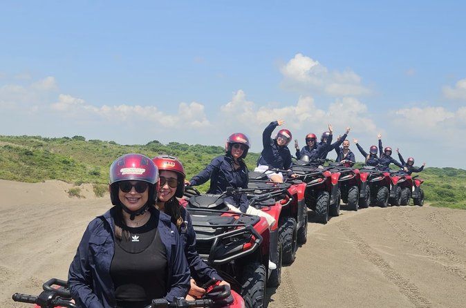 Tour in 4x4 ATVs inside the Dunes of Chachalacas, Veracruz