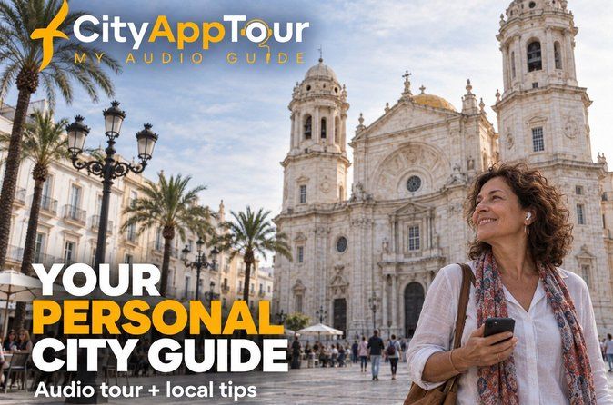 Cadiz: City Walk with Audio Guide in 7 Languages on your Phone