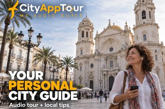 Cadiz: City Walk with Audio Guide in 7 Languages on your Phone