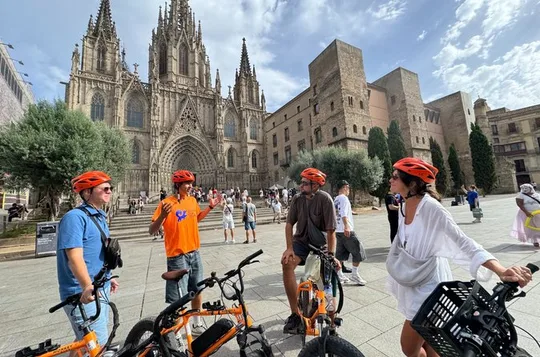 Barcelona Local Stories Bike Tour with E-Bike Option
