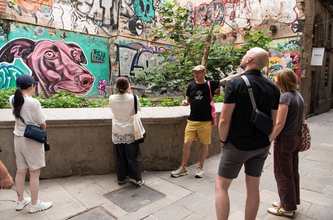 Barcelona Street Art Tour with Exclusive Artist Studios Visit