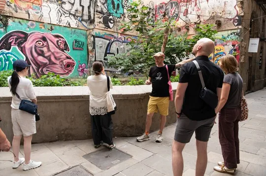 Barcelona Street Art Tour with Exclusive Artist Studios Visit