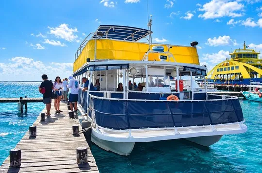 All Inclusive Isla Mujeres Catamaran Tour from Riviera Maya