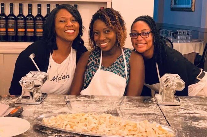 Rome Pasta & Tiramisu Making Class & Fine Wine by Cooking Italy