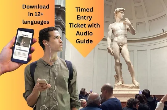 Accademia Gallery Timed Entry Ticket with Audio Guide