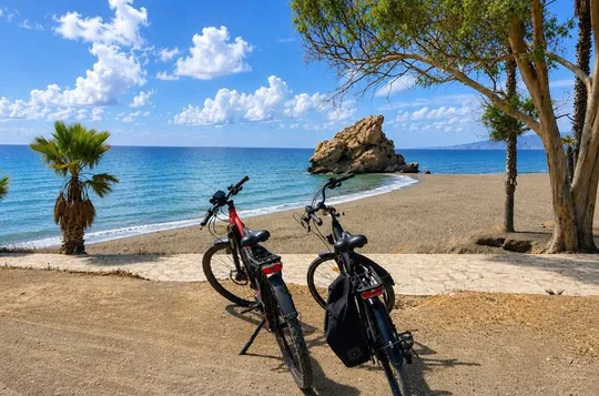 Malaga E-Bike Tour with Full-Day E-Bike Rental