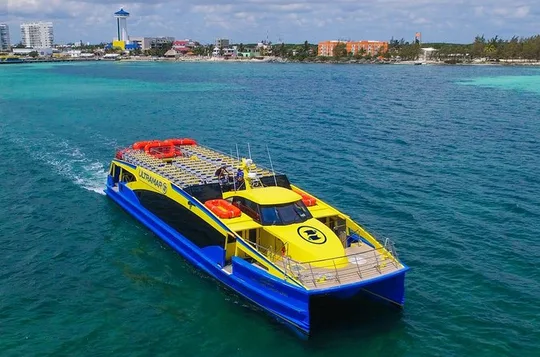 Round Ferry Transfer from Tortugas to Isla Mujeres