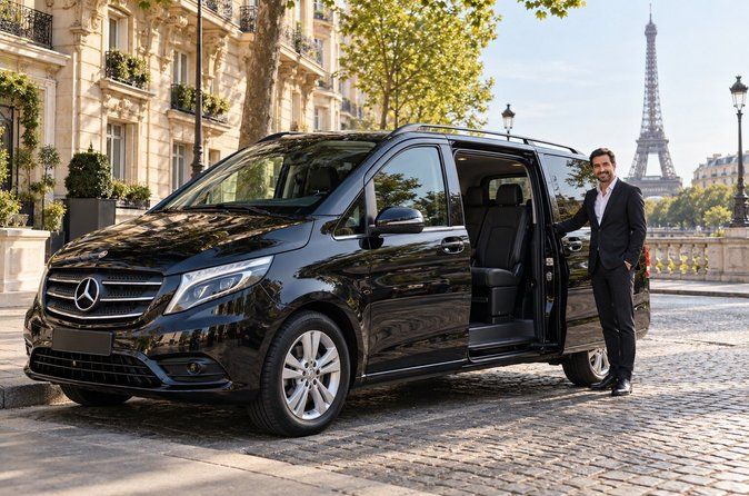 Paris Private Minivan with Chauffeur – 3 - Hour Hire