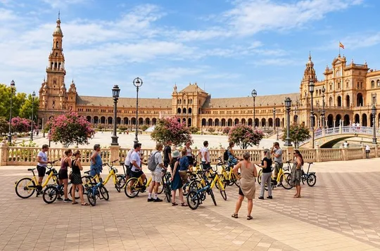 Seville: 2.5-Hour City Bike Tour with Local Guide