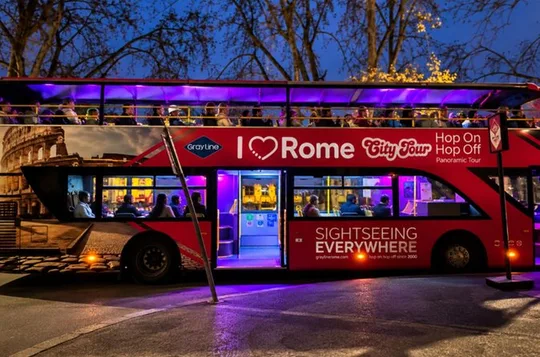 I Love Rome : Hop on Hop off Open Bus Tour
