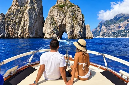 Capri Private Boat Tour from Sorrento: Caves, Swim & Island Time