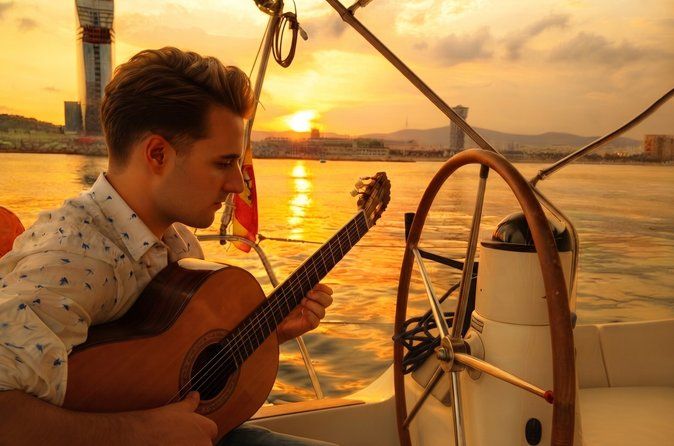 Sunset Sailing Experience w/ Live Spanish Guitar & Spanish Tapas