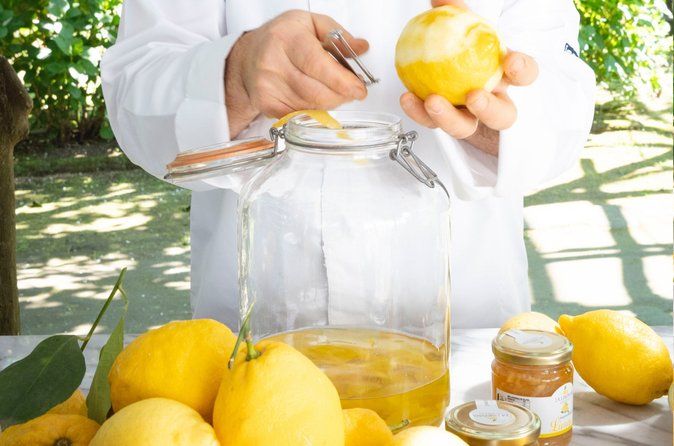 Guided tour of a historic lemon grove in Sorrento