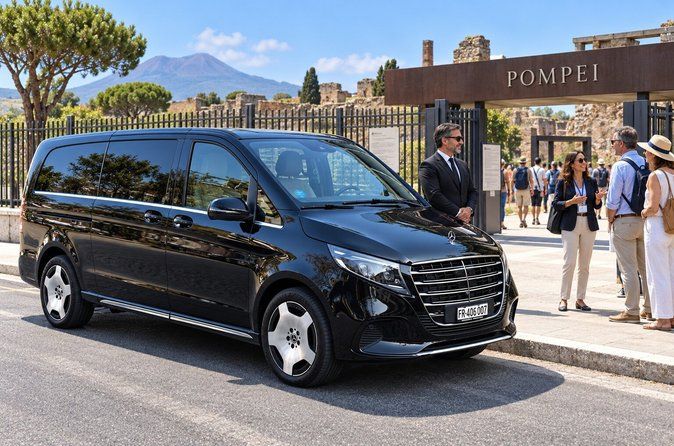 Private Guided Tour from Rome to Pompeii