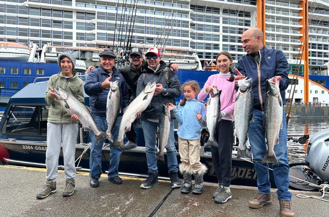ULTIMATE Alaska Fishing Combo + Whale Watching/ Wildlife 5 HR