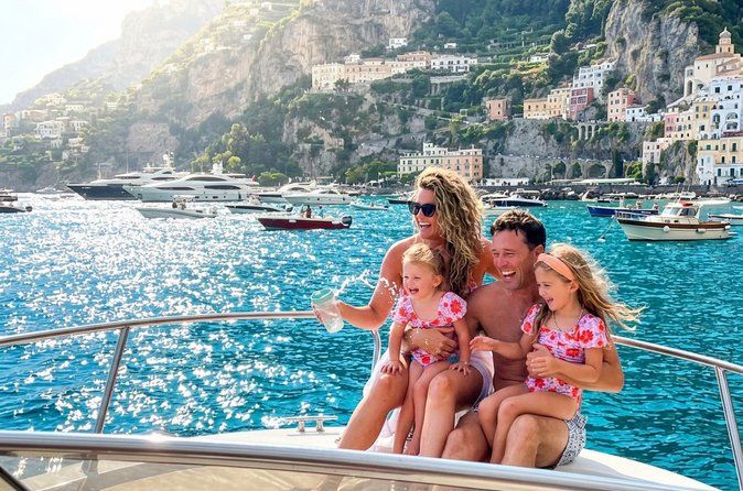 All Inclusive Premium Private boat tour along the Amalfi Coast