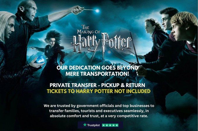 Harry Potter Tour of Warner Bros Studio Transfer - Pickup Return