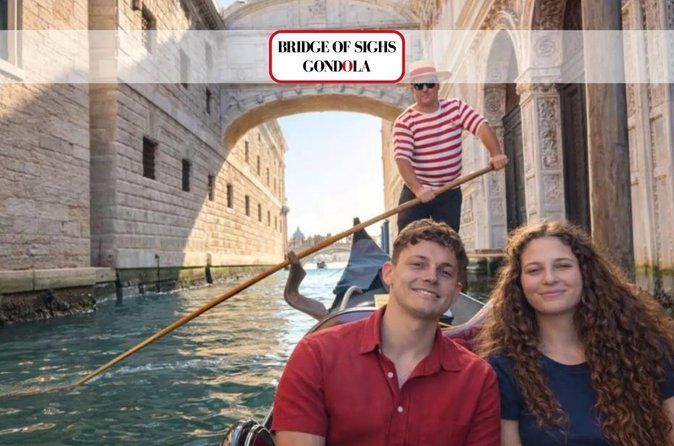 Crafted Gondola Ride under Breathtaking Bridge of Sighs™