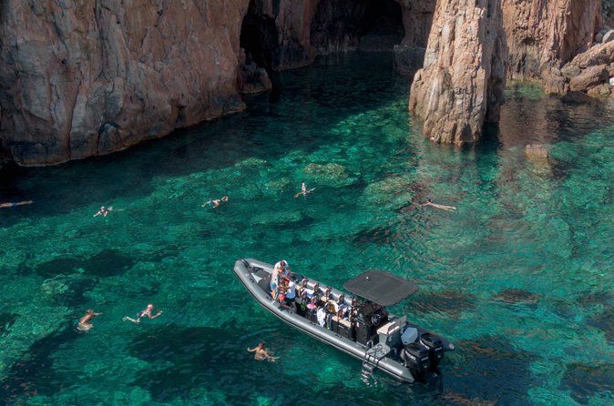 Half day excursion /swim stop piana-capo rosso creeks