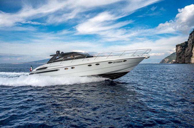 Appreciate the Amalfi coast on a luxury yacht!