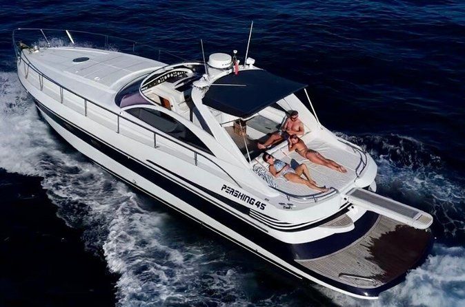 Saint Tropez Full Day Private Yacht Charter on our Pershing 45