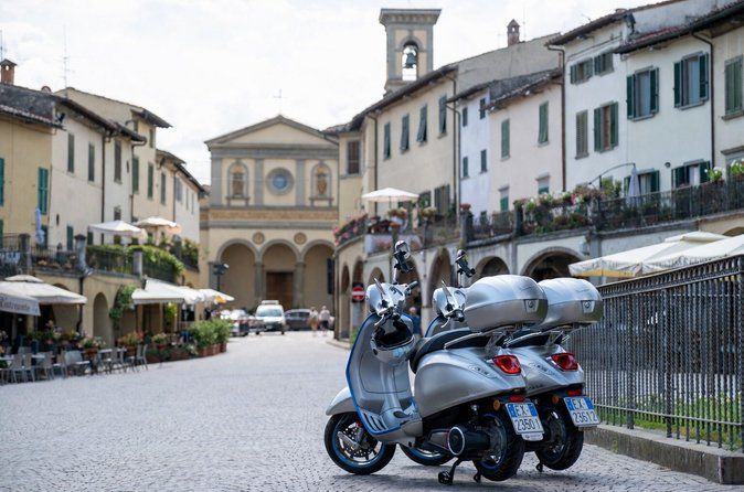 Around Florence Hills: App‑Guided e‑Vespa Tour + Wine & Food