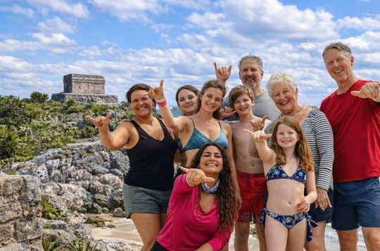 Private Tulum Ruins with Reef Snorkel, Cenote & Mayan Ceremony