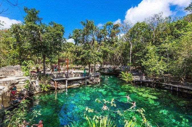 4 Cenotes at Casa Tortuga Park+ Tulum Ruins from Cancun & Riviera