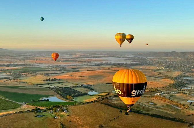 Yarra Valley Sunrise Balloon Flight with GoPro Photos