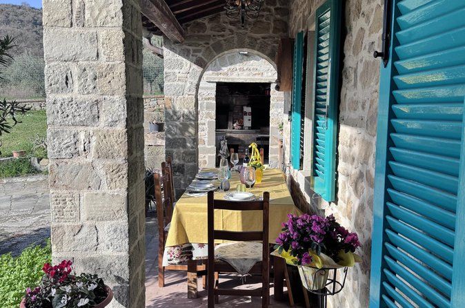Dining Experience at a local's Home in Cortona with Show Cooking
