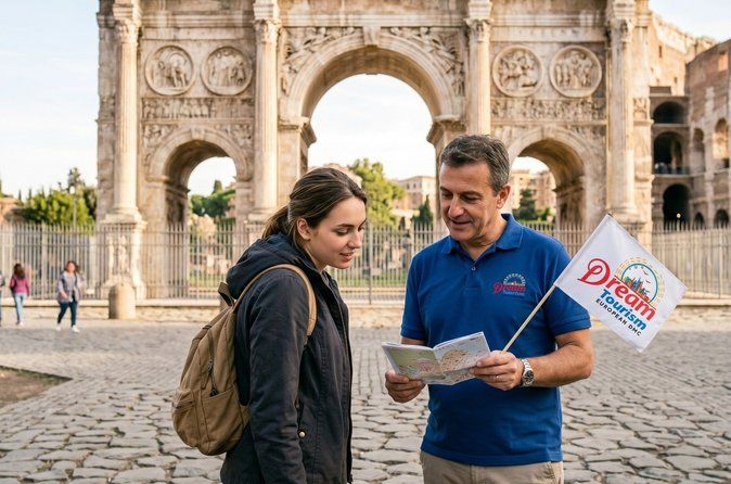 Rome: Colosseum, Roman Forum & Palatine Hill Visit + Audio Guide