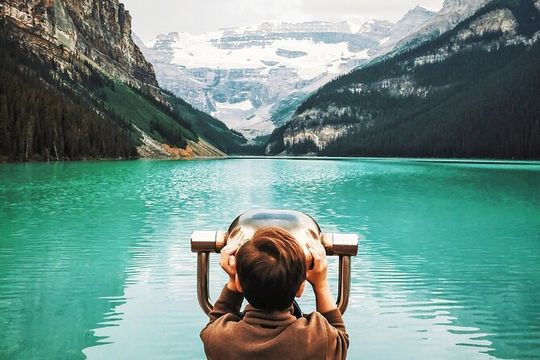 Hop-On and Hop-Off Banff Bus