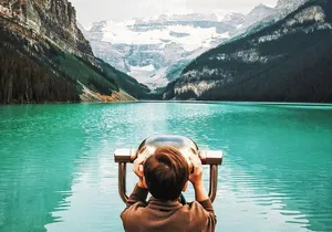 Hop-On and Hop-Off Banff Bus