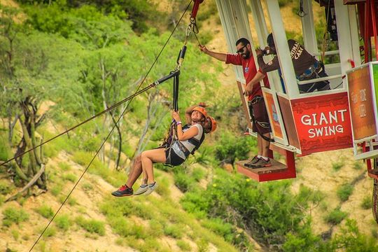 Extreme Swing - Fly from the Glass Bottom Gondola