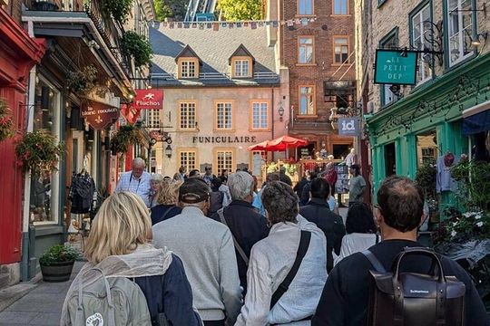 Quebec City Scenic Walking Tour with 1 Funicular Ride