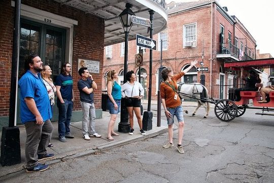 French Quarter: Jackson Square to Bourbon Street Small-Group Tour
